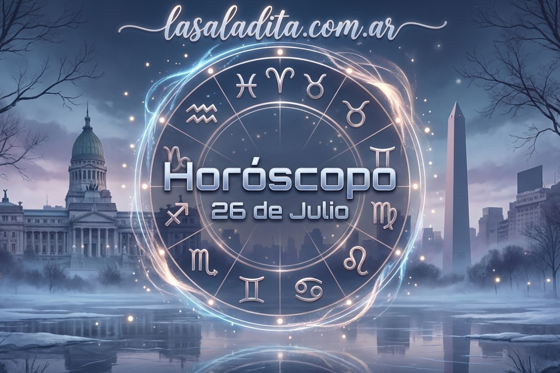 Horóscopo para hoy, domingo 26 de julio 2026: las predicciones para los 12 signos zodiacales avellaneda
